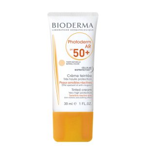 Bioderma photoderm ar protetor solar com cor anti-vermelhidão spf50 30ml