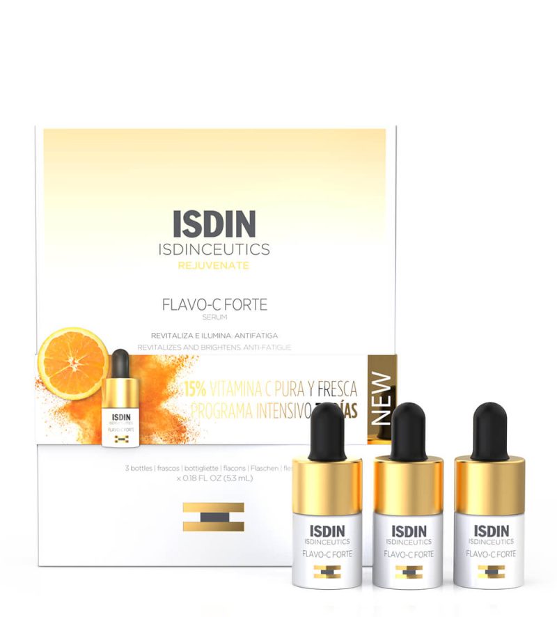 Isdin isdinceutics flavo-c forte tratamento 30 dias 3x5,3ml
